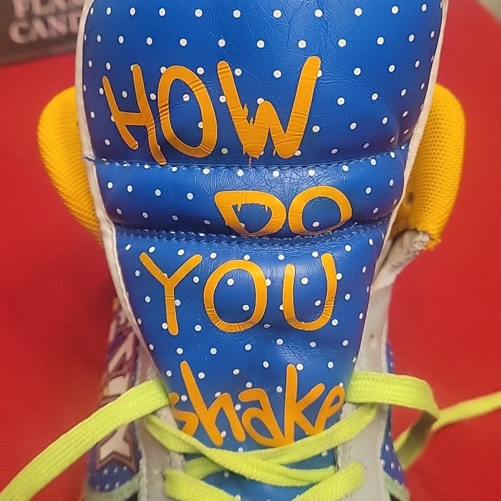 *RARE* Colorful Betty Boop Toon High-Top Sneakers - Picture 6 of 11